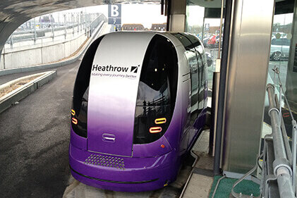 Heathrow Personal Rapid Transit Pod