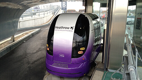 Heathrow Personal Rapid Transit Pod