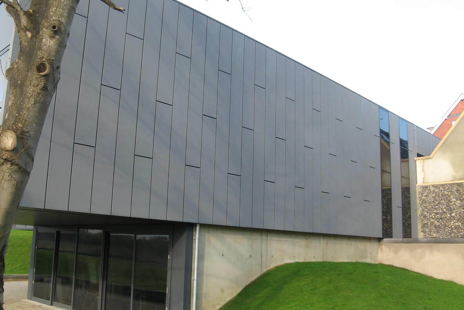 Rainscreen system at Lancing College