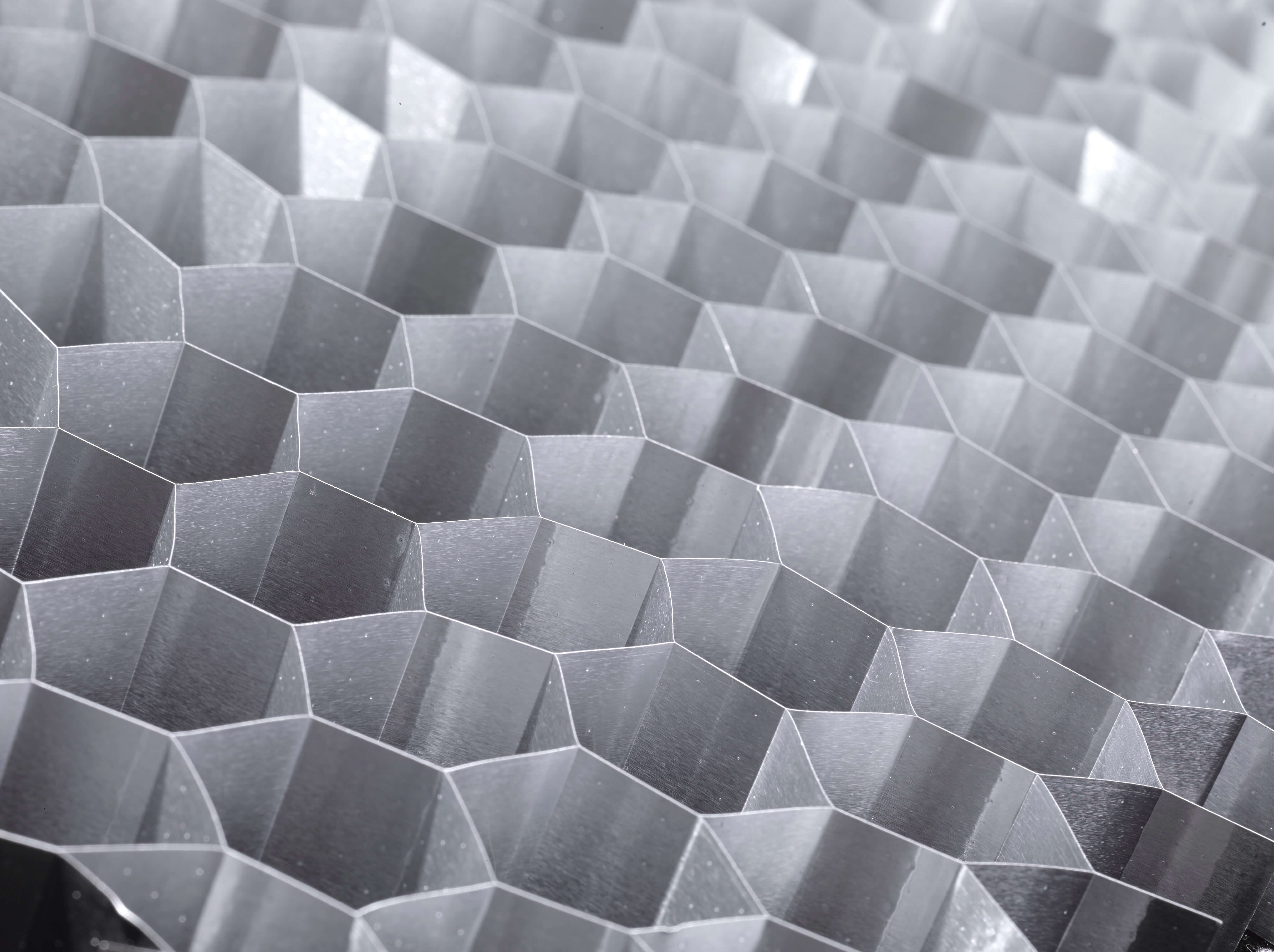 1/4" Cell T=1.00" 12.4"x24.4" Aluminum Honeycomb Grid Core 